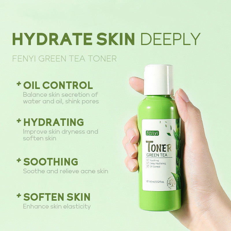 Green Tea Toner 100ml Moisturizing Lotion Skin Care Products chicpolly
