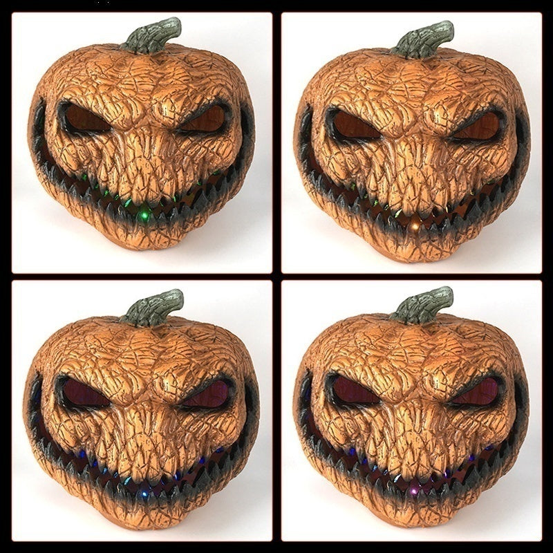 Halloween new pumpkin lights funny ghost pumpkin decoration chicpolly