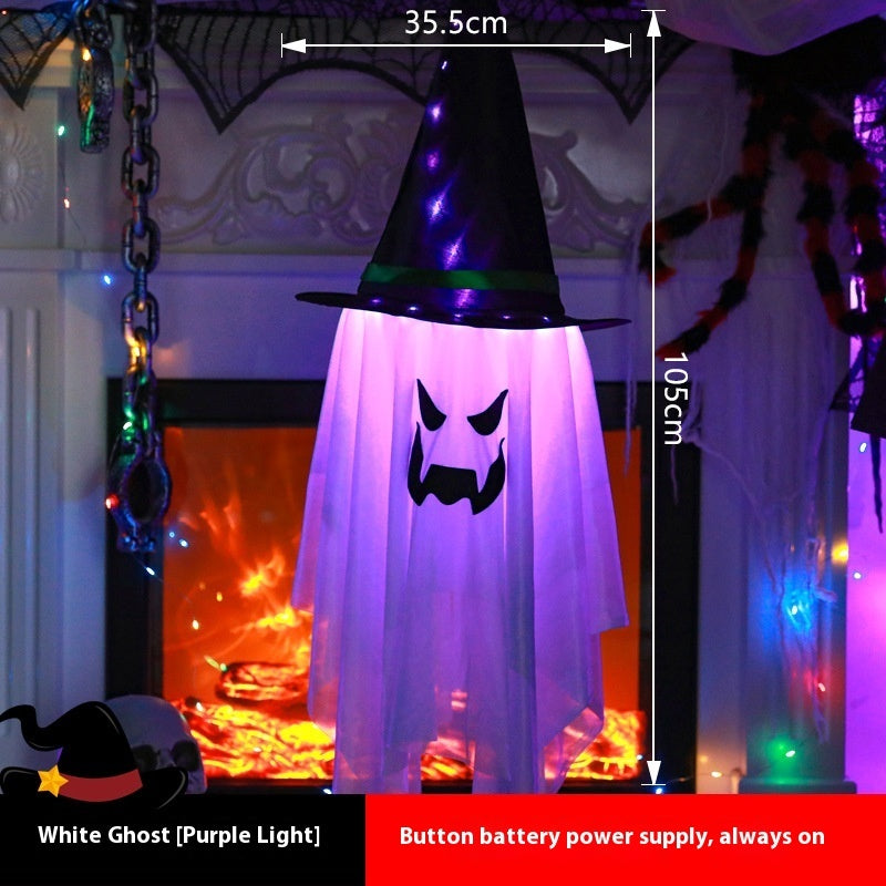 Halloween Glowing Scream Ghost Decoration Props chicpolly