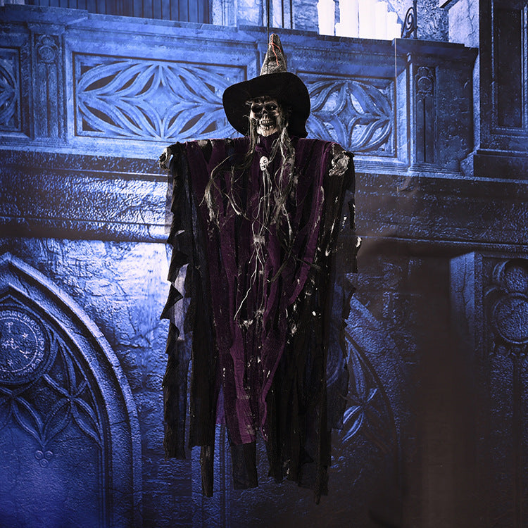 Halloween Decorations Accessories Horror Grim Reaper Hanging Ghost chicpolly