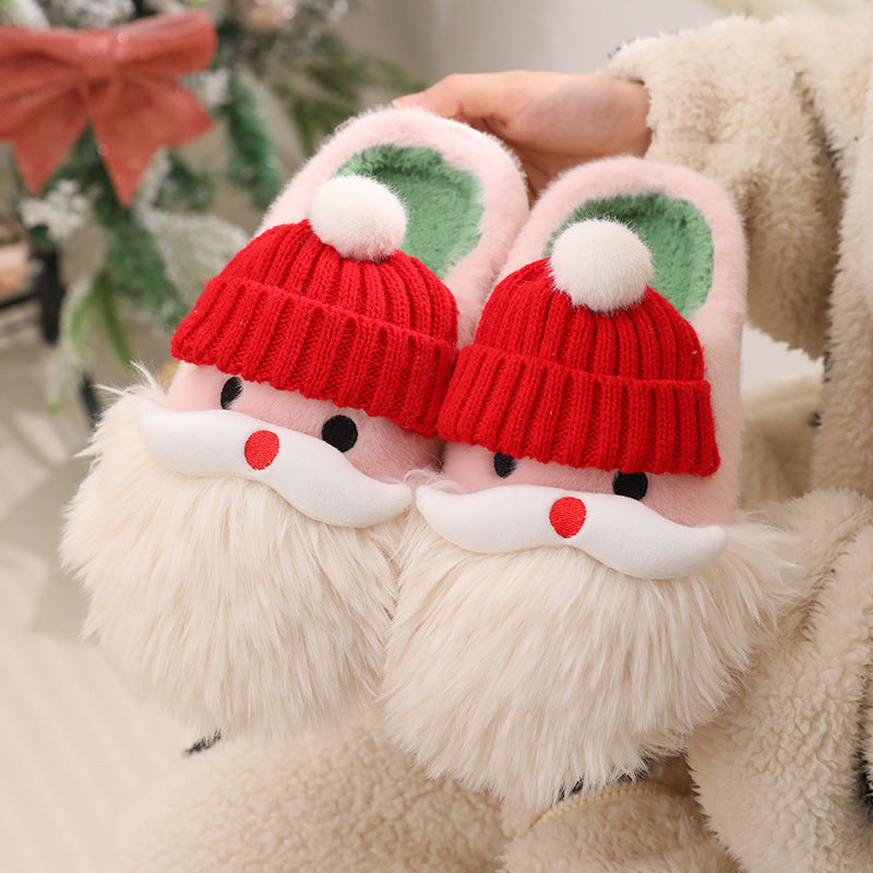 Christmas Santa Claus Home Slippers For Women chicpolly