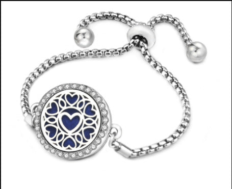 Stainless Aromatherapy Bracelet for Women chicpolly