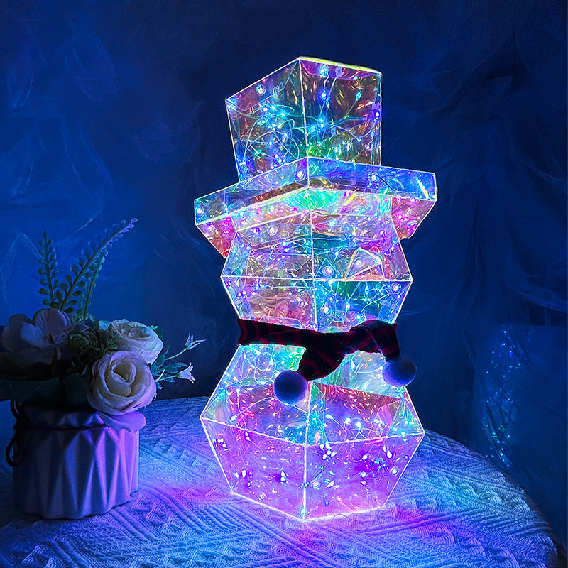 Christmas Snowman Night Light  LED Lights chicpolly