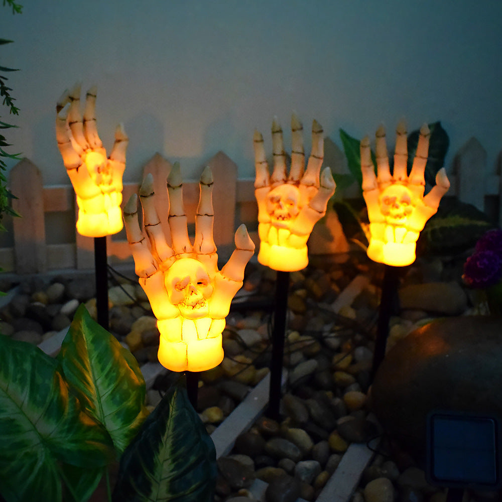 Halloween Waterproof Ghost Hand Light Courtyard Solar Light chicpolly