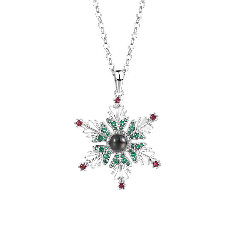 Christmas Necklace Women's Clavicle Chain chicpolly