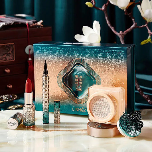 Makeup Kit Air Cushion Eyeliner Lipstick Cosmetics chicpolly