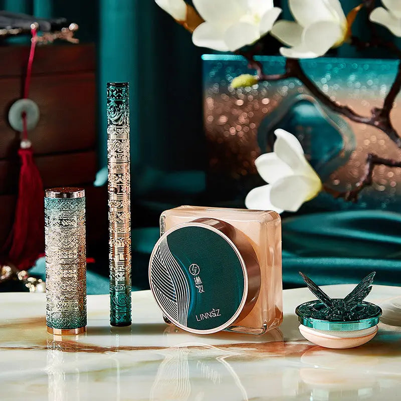 Makeup Kit Air Cushion Eyeliner Lipstick Cosmetics chicpolly