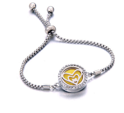 Stainless Aromatherapy Bracelet for Women chicpolly