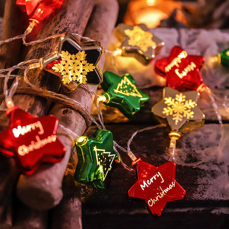 Christmas Star Electroplating Ball