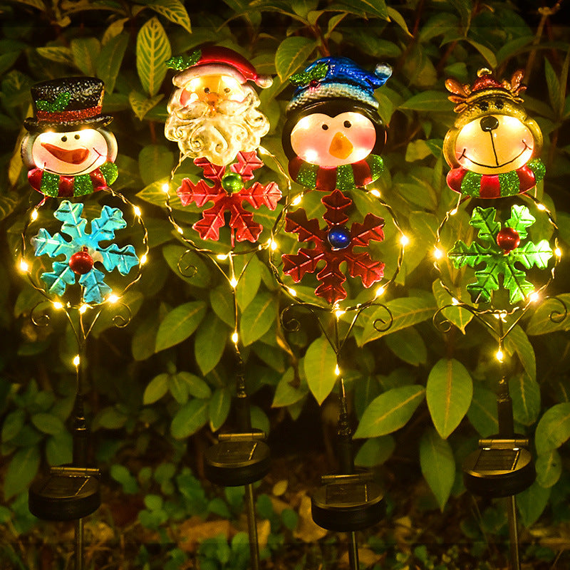 Christmas Led Snowman Elk Light chicpolly