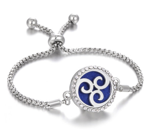 Stainless Aromatherapy Bracelet for Women chicpolly