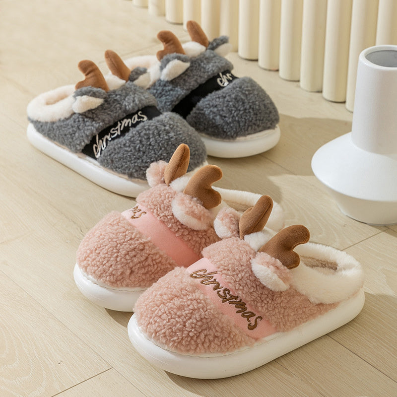 Christmas Shoes Winter Home Slippers chicpolly