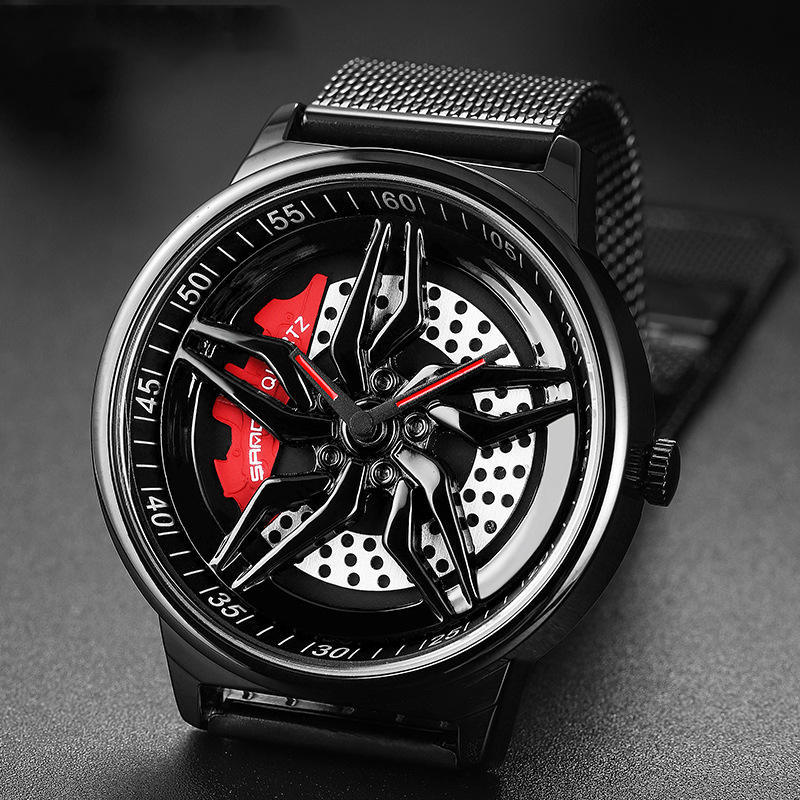 Rotating Cool Personality Wheel Watch Waterproof chicpolly