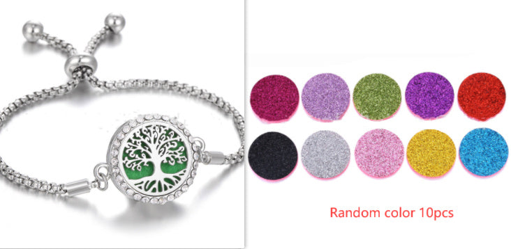 Stainless Aromatherapy Bracelet for Women chicpolly