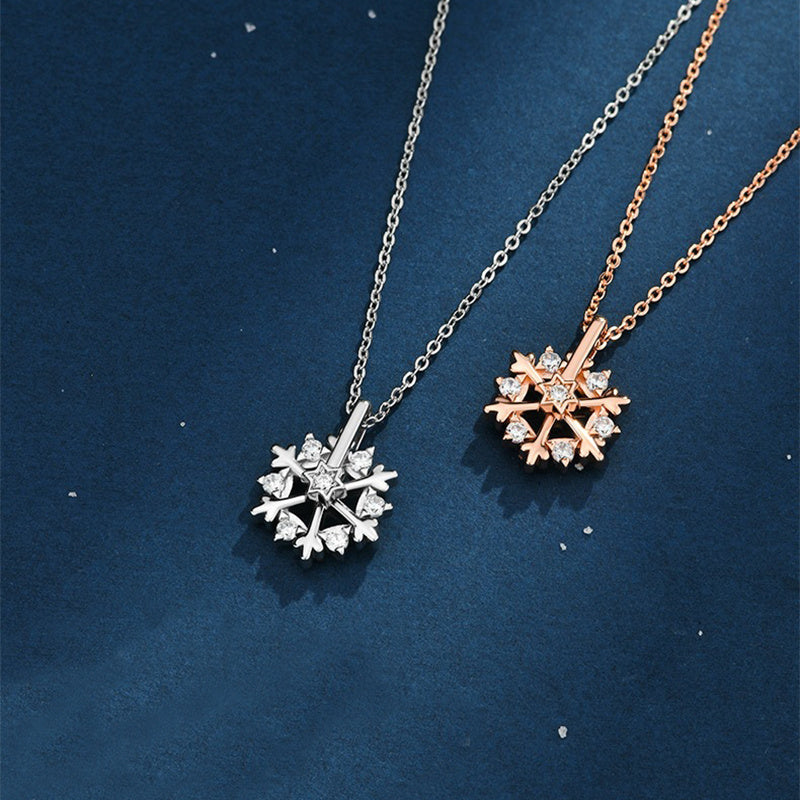 Christmas Women Luxury Design Shiny Necklace chicpolly
