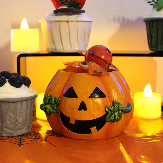 Halloween Pumpkin Decoration Flower Pot chicpolly