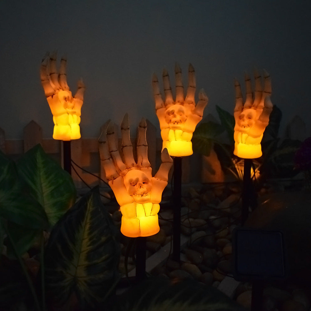 Halloween Waterproof Ghost Hand Light Courtyard Solar Light chicpolly