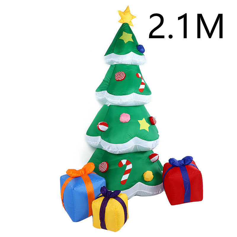 Christmas LED Lights Tree Snowman Outdoor Darden Decor My Store