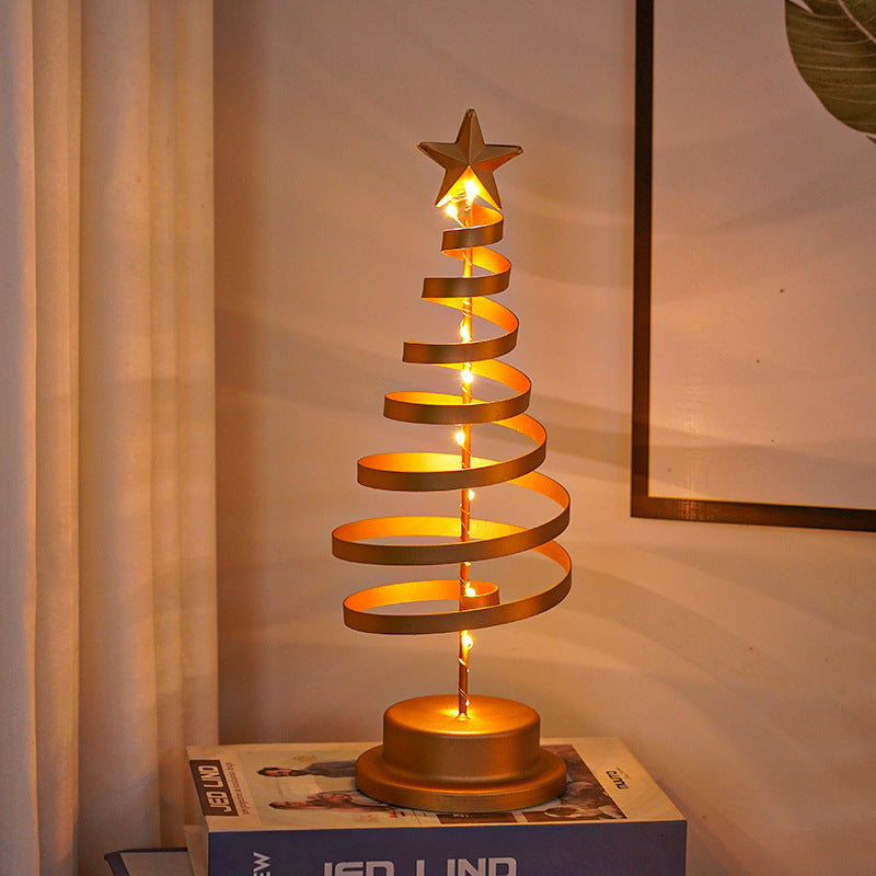 LED Christmas Tree Light Table Tree Bedroom Desk Lamp chicpolly