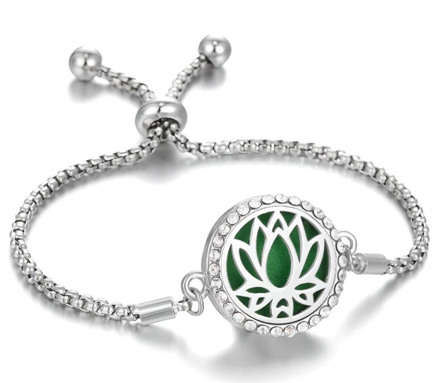 Stainless Aromatherapy Bracelet for Women chicpolly