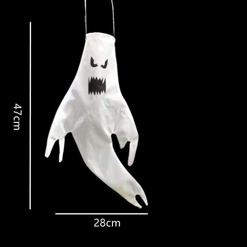 Halloween Hair Dryer Ghost Decoration Ghost Face Glow chicpolly