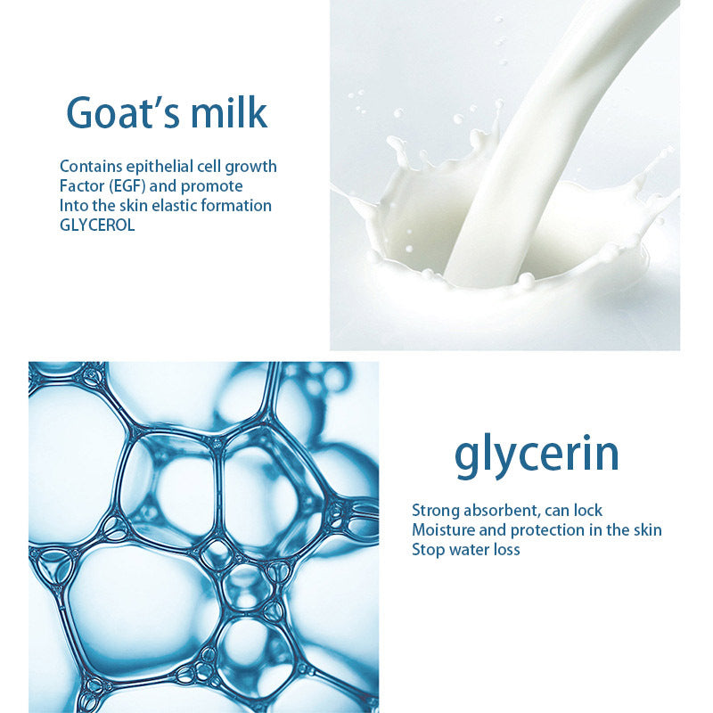 10pcs Goat Milk Hexapeptide Neck Mask Collagen Skin Care chicpolly