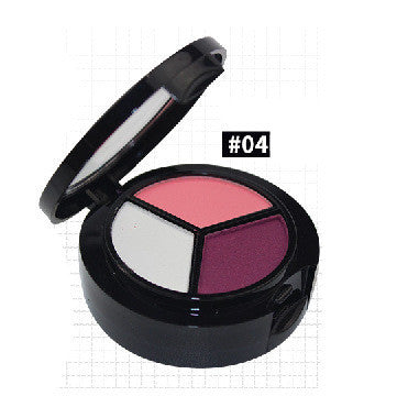 Mirror with brush eye shadow and makeup. chicpolly