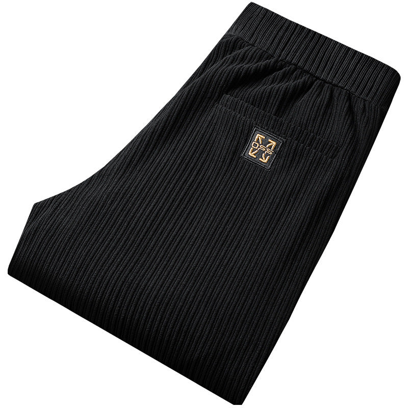 Loose Trendy Draping Straight New Casual Sports Pants Men chicpolly