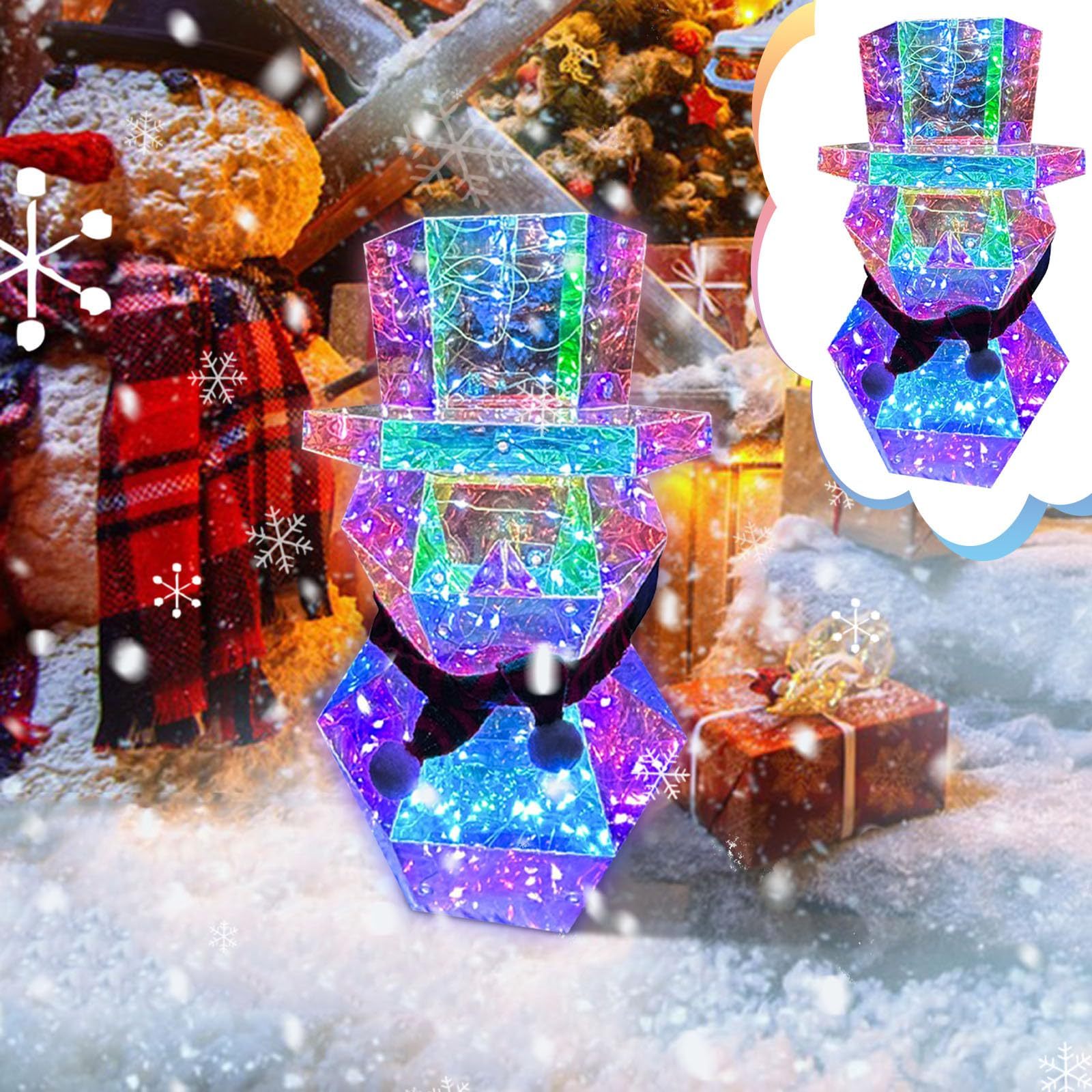Christmas Snowman Night Light  LED Lights chicpolly