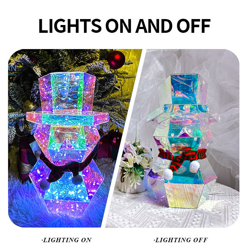 Christmas Snowman Night Light  LED Lights chicpolly