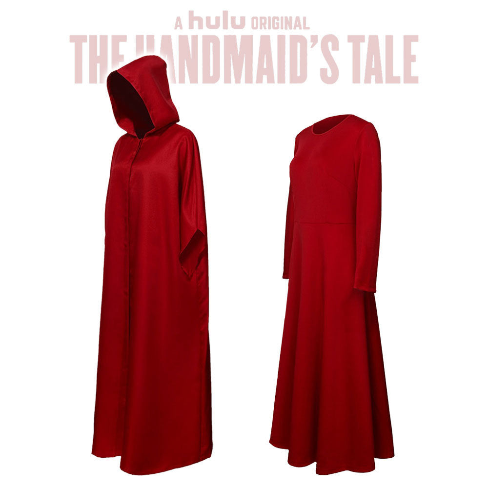 Offred Halloween Cosplay Costume chicpolly