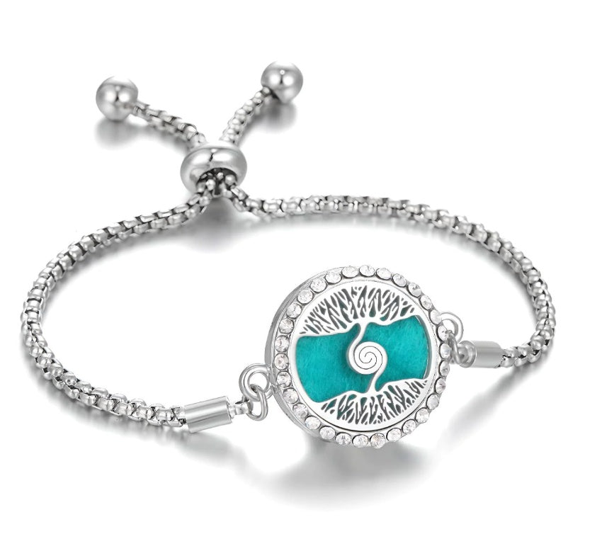 Stainless Aromatherapy Bracelet for Women chicpolly
