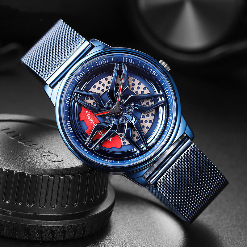 Rotating Cool Personality Wheel Watch Waterproof chicpolly