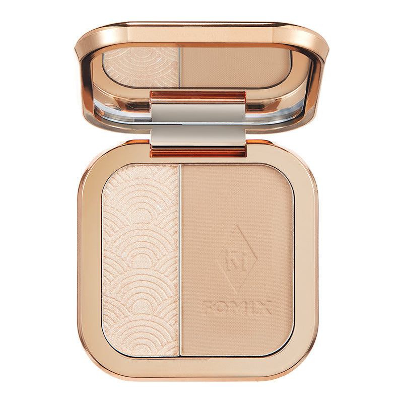 Two-color Highlight Repair Makeup Palette chicpolly