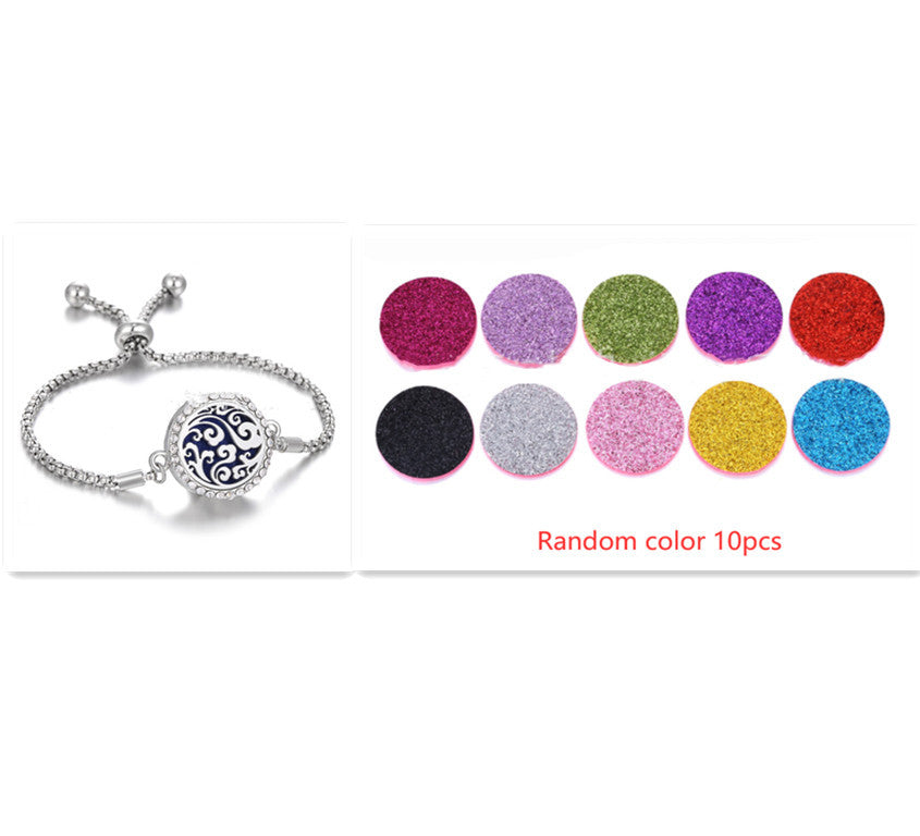 Stainless Aromatherapy Bracelet for Women chicpolly