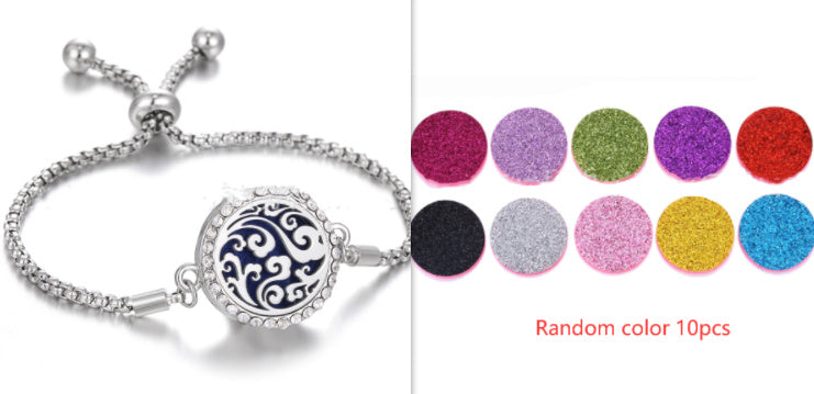 Stainless Aromatherapy Bracelet for Women chicpolly
