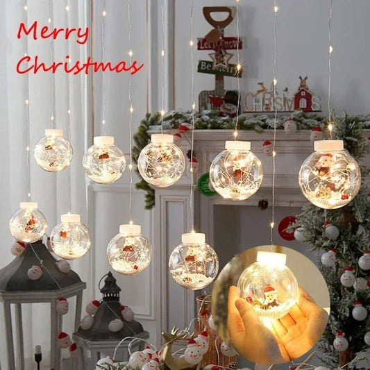 LED Christmas Curtain Lamp